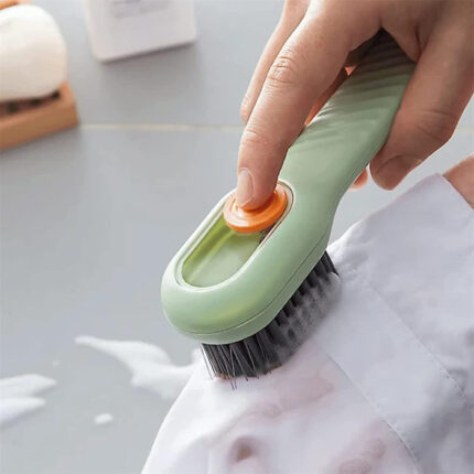 Multifunctional Liquid Dispensing Cleaning Brushes